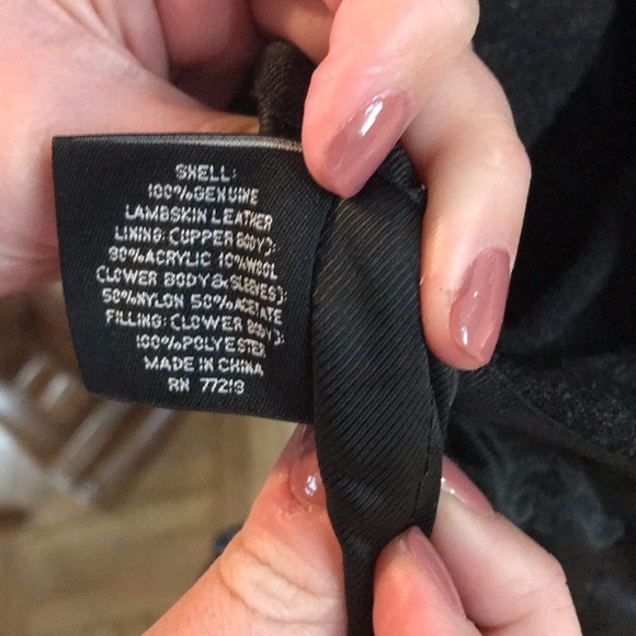 Joseph & Feiss Int’l 3XLT leather bomber jacket - Picture 5 of 6